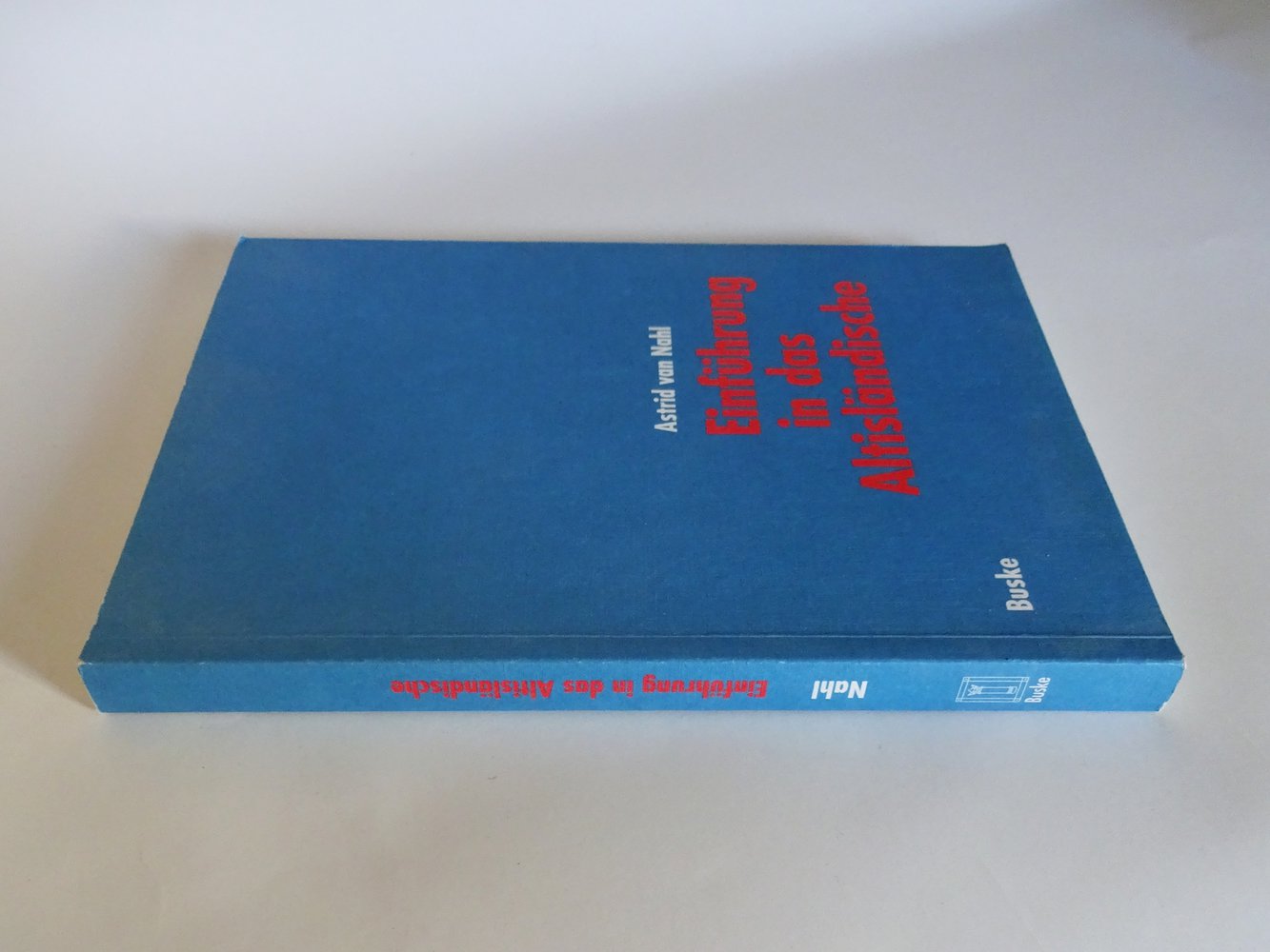 Einführung in das Altisländische 