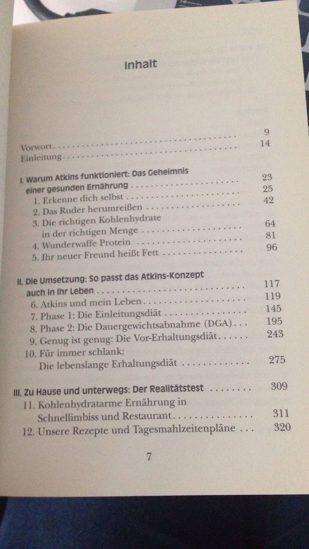 Die aktuelle Atkins-Diät * Buch* 