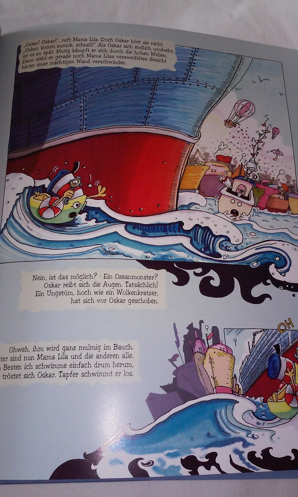 Oskar und Lotti und der Hafengeburtstag, Bilderbuch zum Hamburger Hafen  1.Auflage Geschenktipp