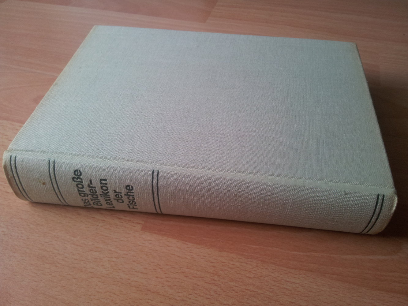 Buch - Das grosse Bilderlexikon der Fische 1969