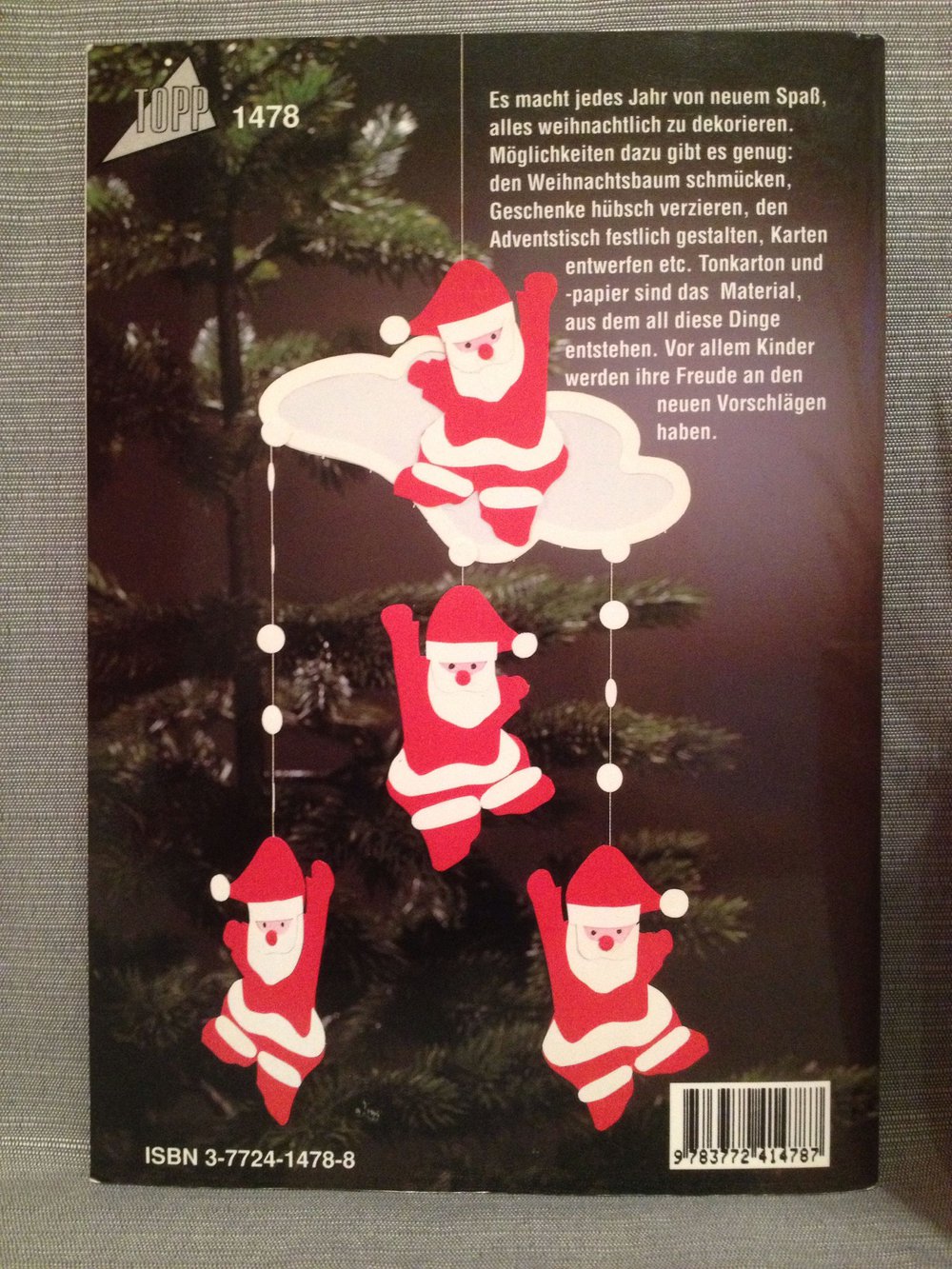 Weihnachtsschmuck aus Papier 