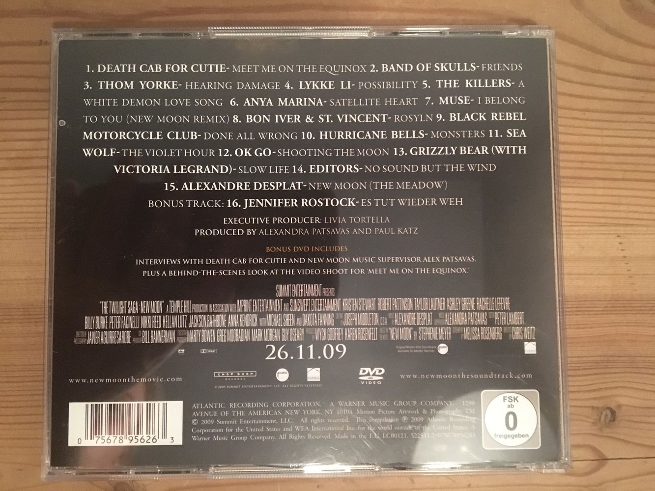 New Moon Soundtrack (Twilight)