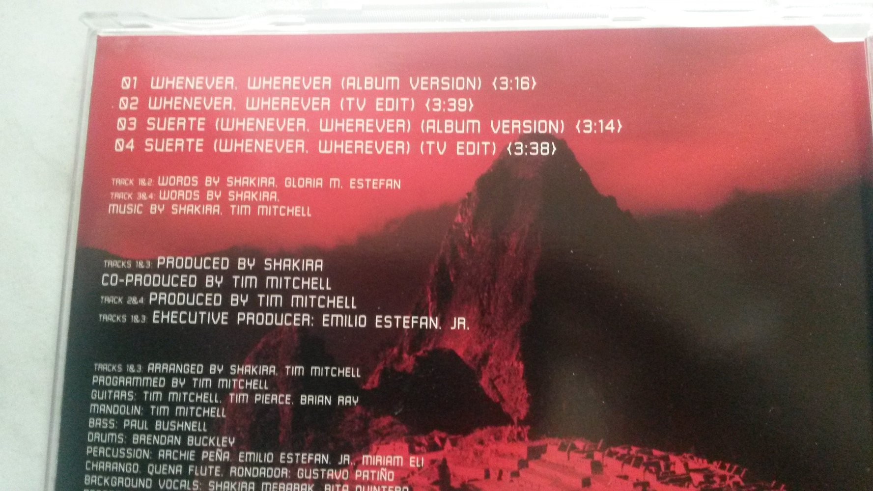 Shakira Whenever Wherever