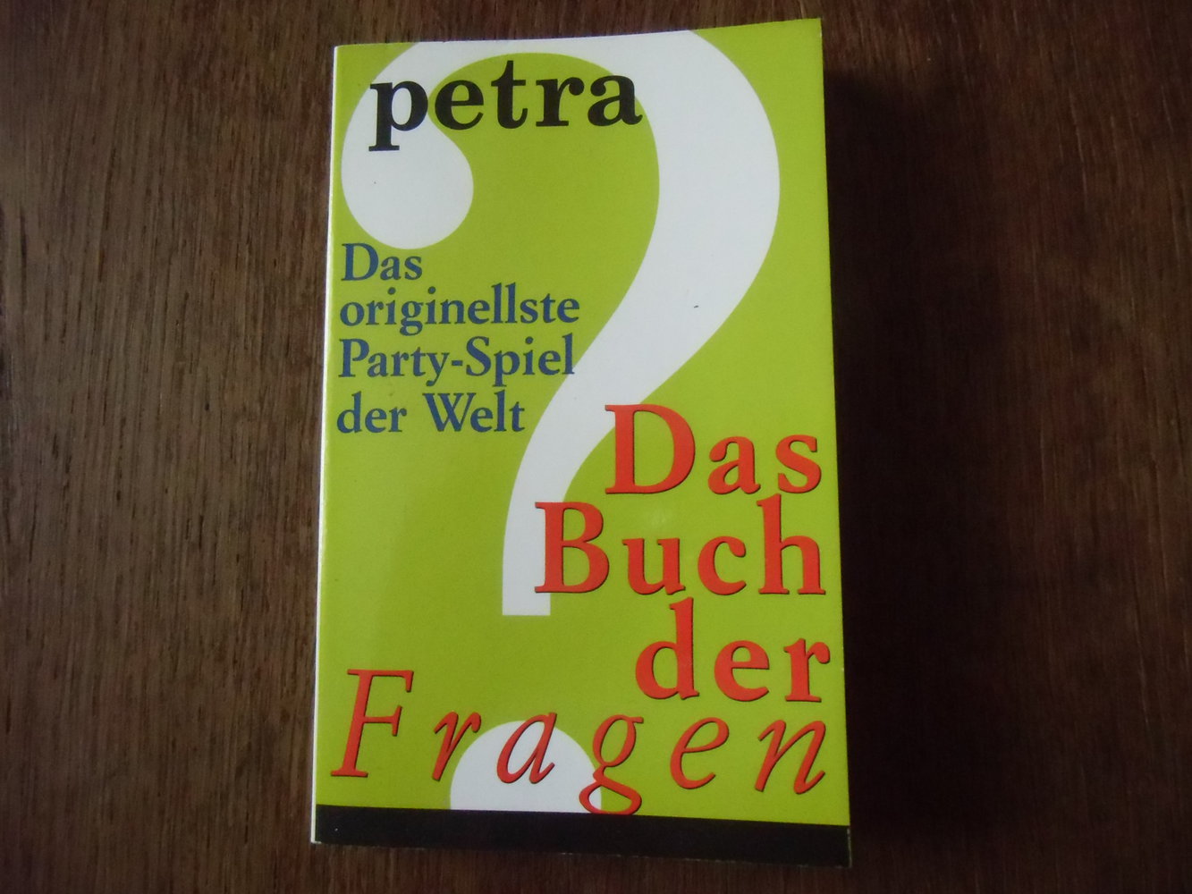 Das Buch der Fragen / Das originellste Partyspiel der Welt
