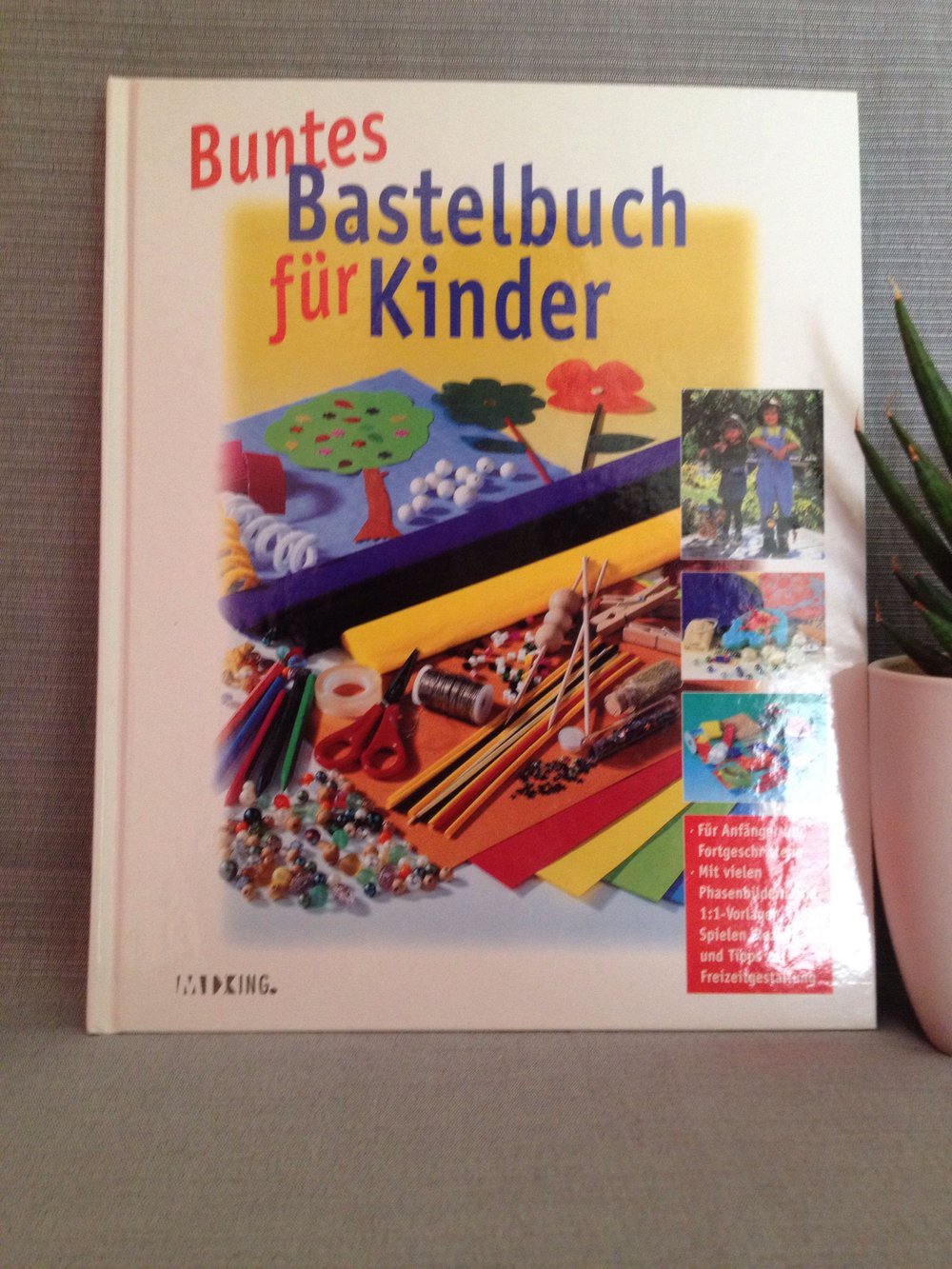 Buntes Bastelbuch für Kinder 