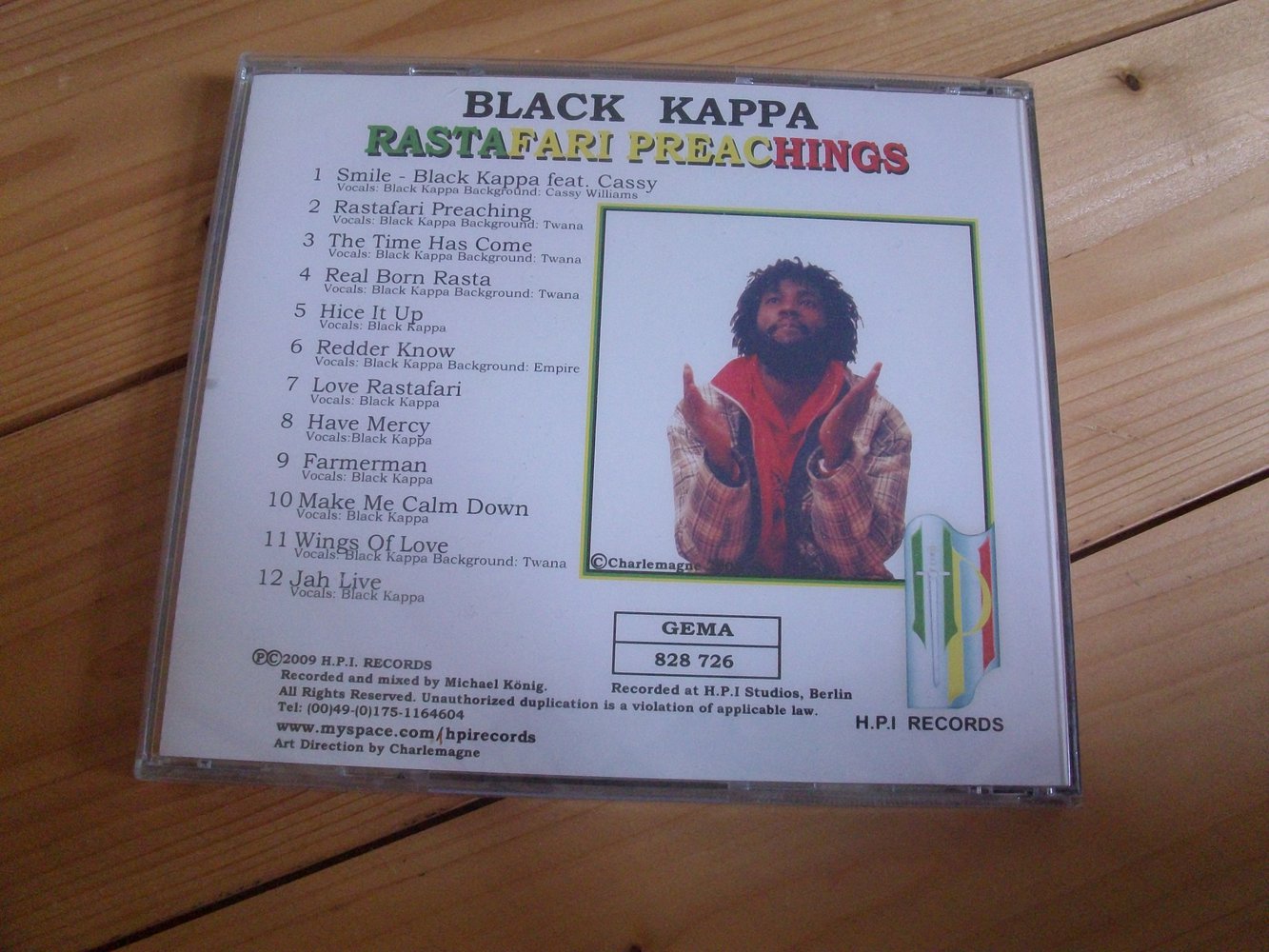 Neu CD Black Kappa Rastafari Preachings Reggae