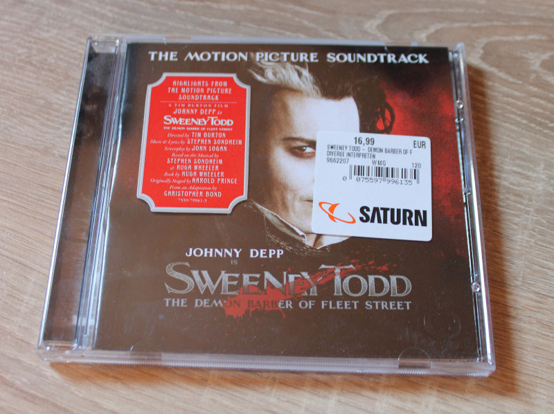 Soundtrack Sweeney Todd