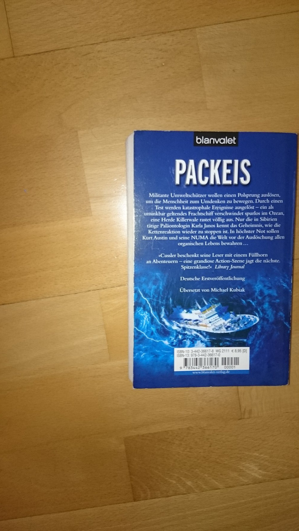 Packeis von Clive Cussler Paul Kemprecos ISBN 3442366178