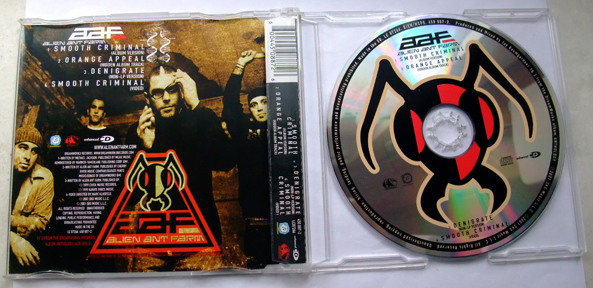 Alien Ant Farm (AAF) – Smooth Criminal (Maxi-CD Single)