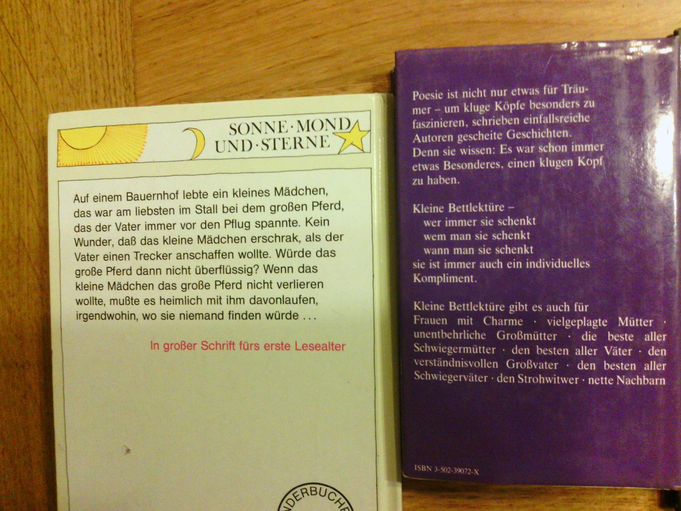 verschiedene Bücher, jeweils 0,50€