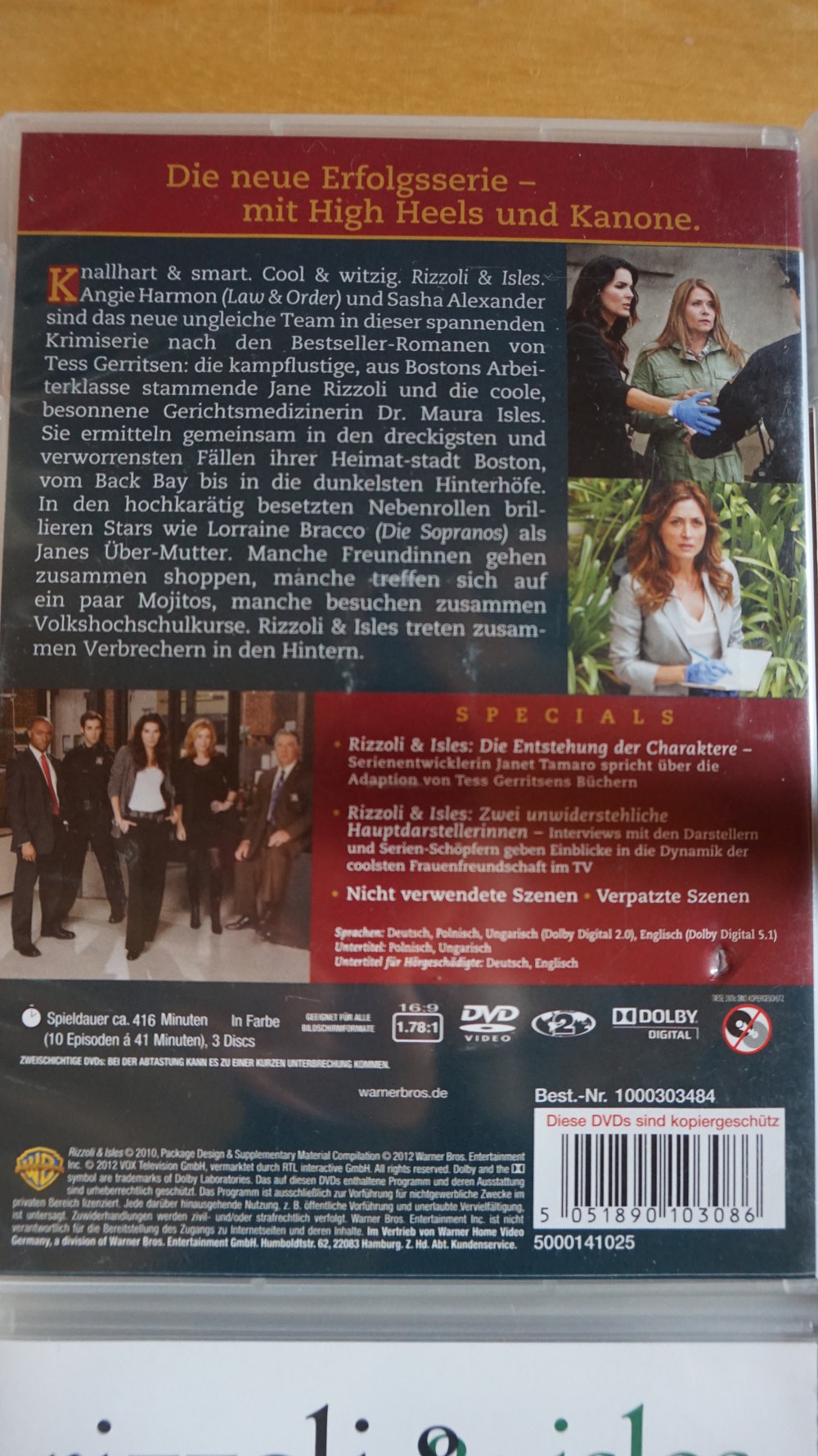 Rizzoli&Isles Staffel 1-4