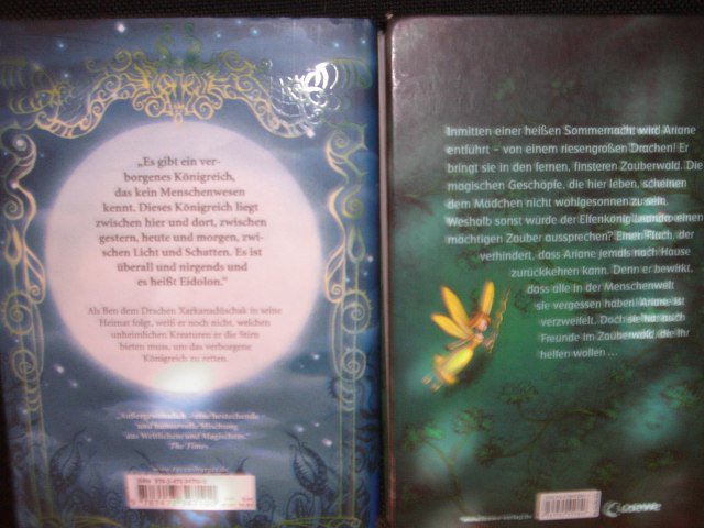 Buch das verborgene Königreich  und Der Zauberfluch des Elfenkönigs
