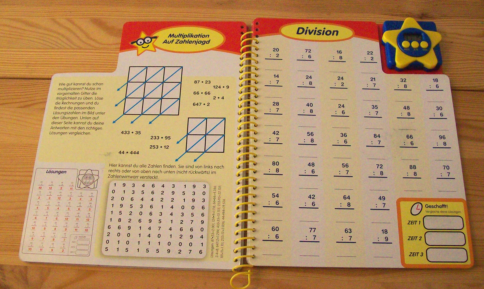 Übungsbuch-Stopp die Zeit! Multiplizieren und Dividieren