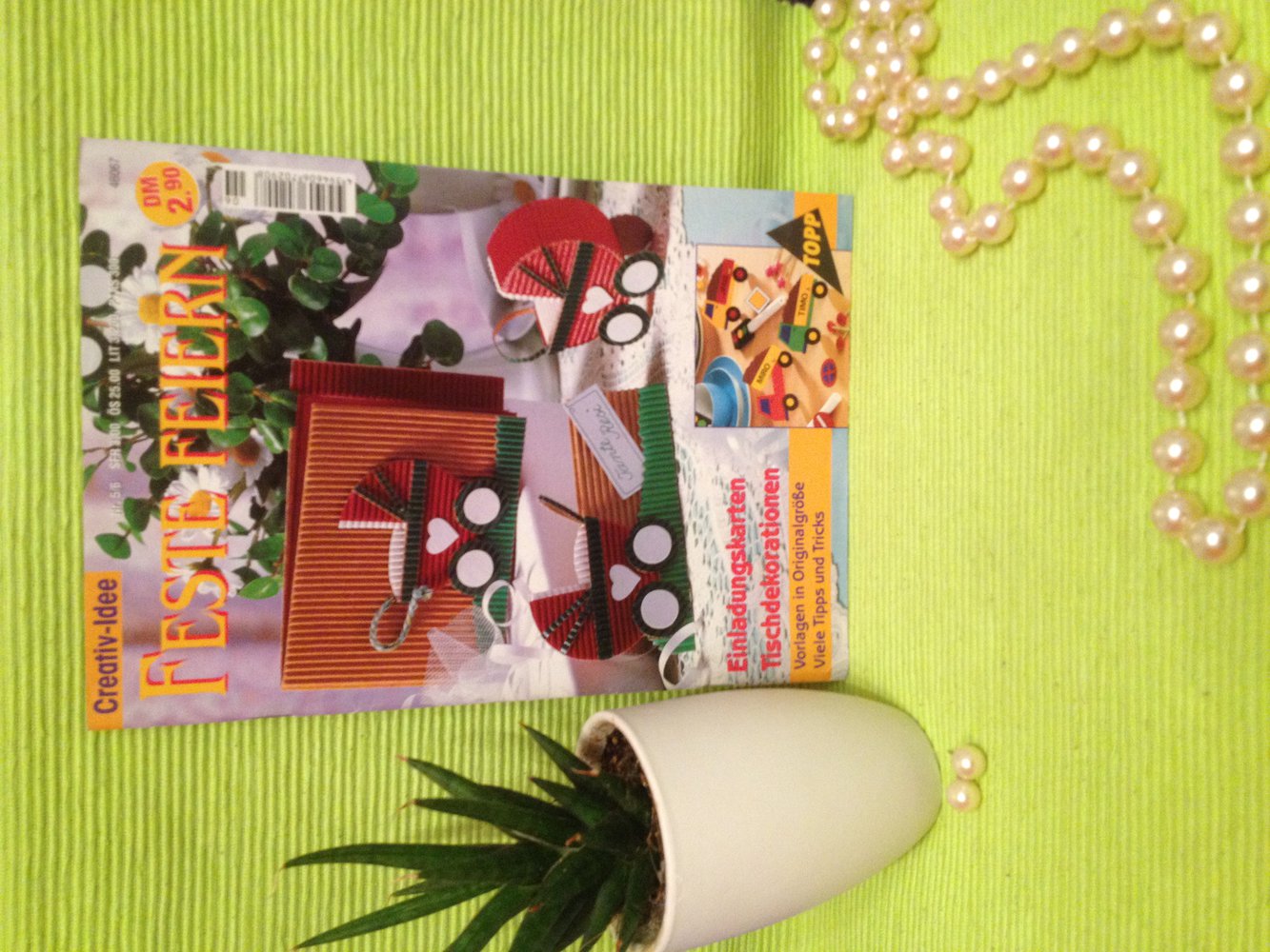 Bastelheft Feste feiern