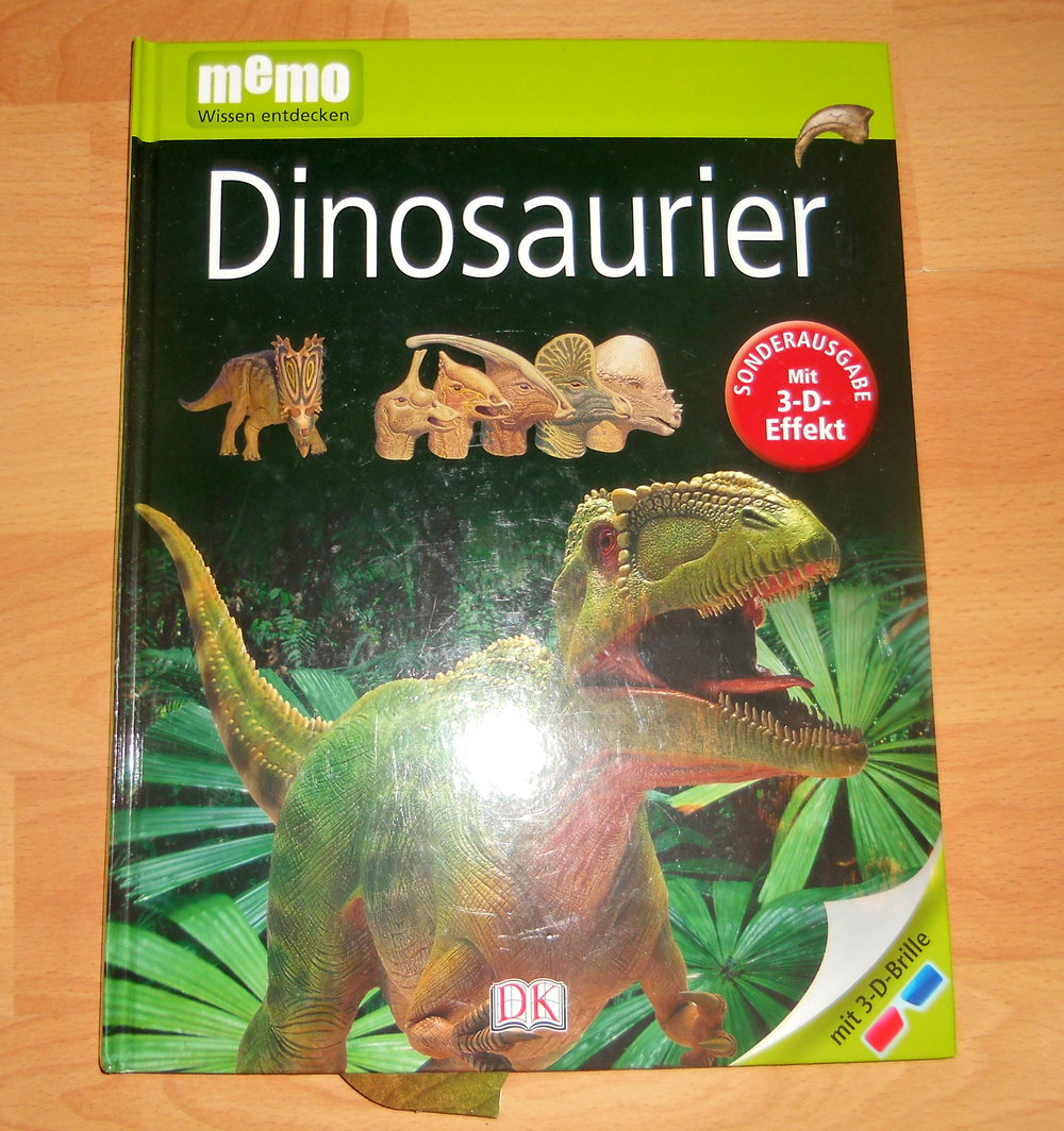 Memo Dinosaurier mit 3-D effekt