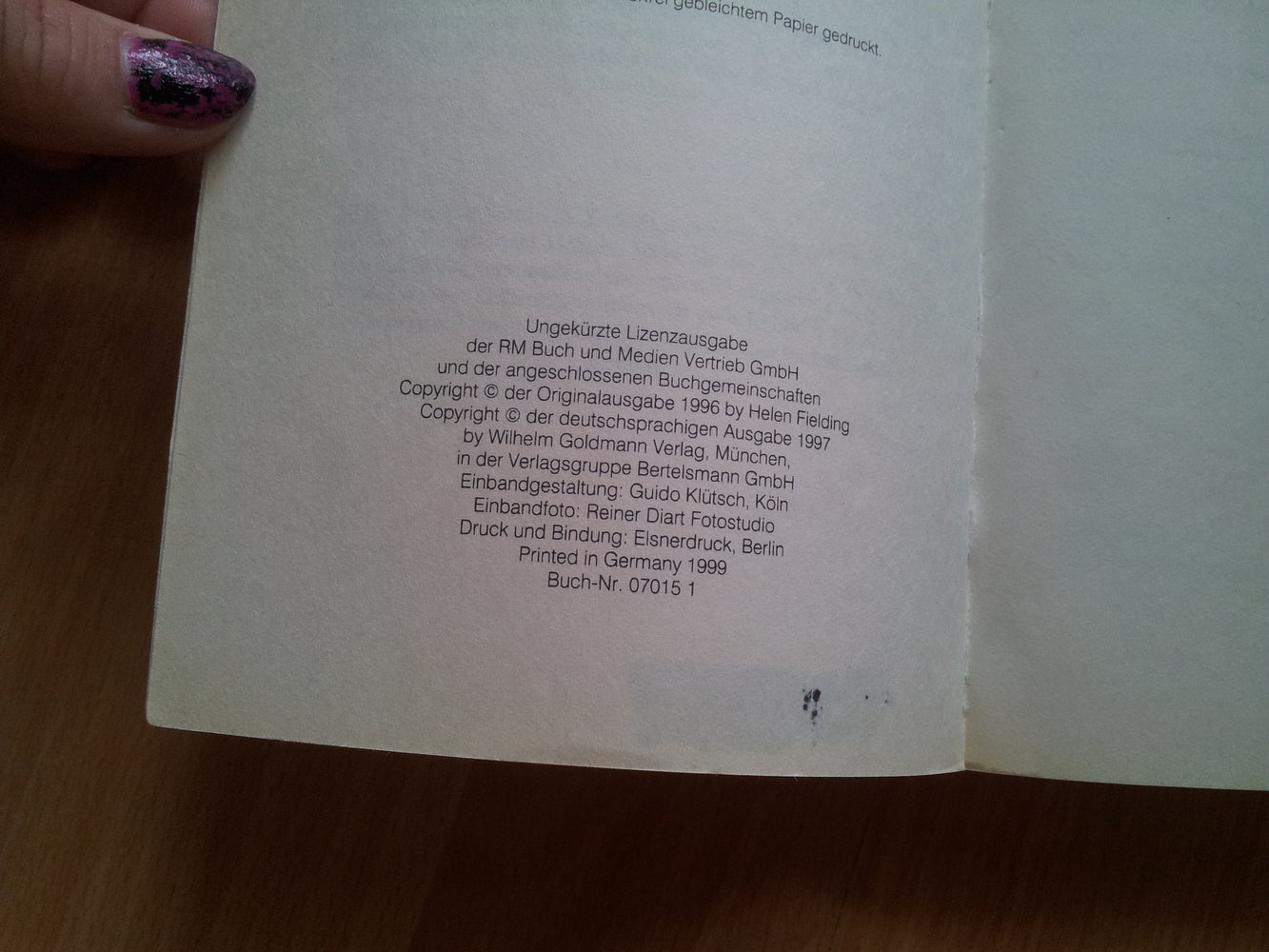 Schokolade zum Frühstück - Das Tagebuch der Bridget Jones