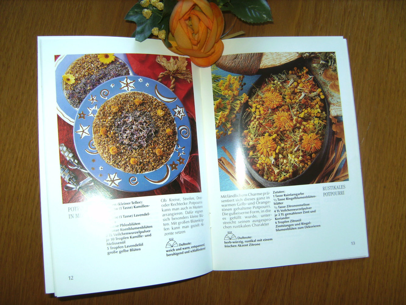 Verschenke Geschenkideen, Anleitungen zu Potpourris mit Rezepturen, Kreative Deko, DIY Unikate, Naturmaterialien an Sammelbesteller!