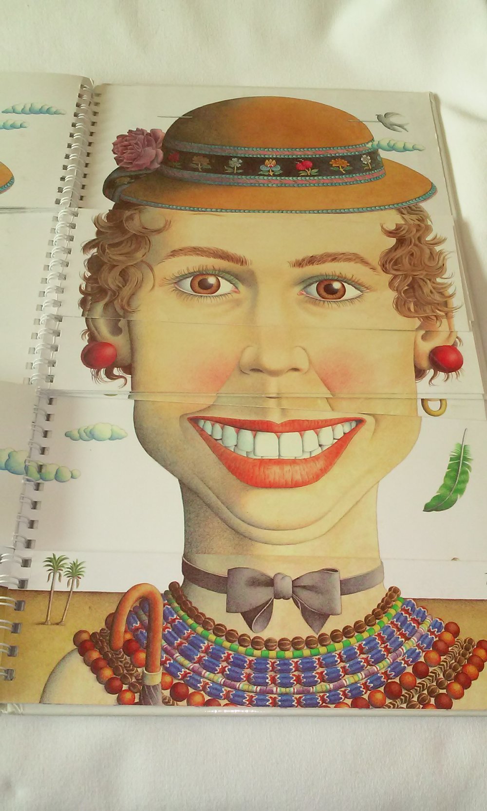 -Rarität- Messengers tausend Gesichter  VerwandlungsBilderbuch Phantombilder  Rarität Sammlerstück