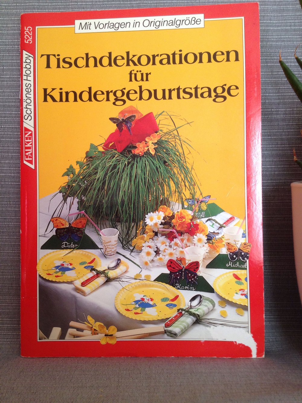 Tischdekorationen für Kindergeburtstage 