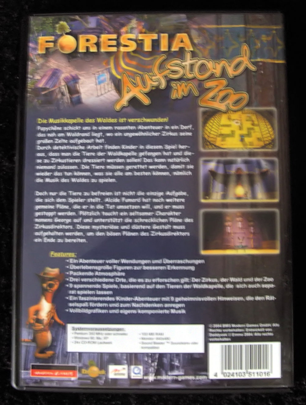 2 PC CD - ROM  Aufstand im Zoo