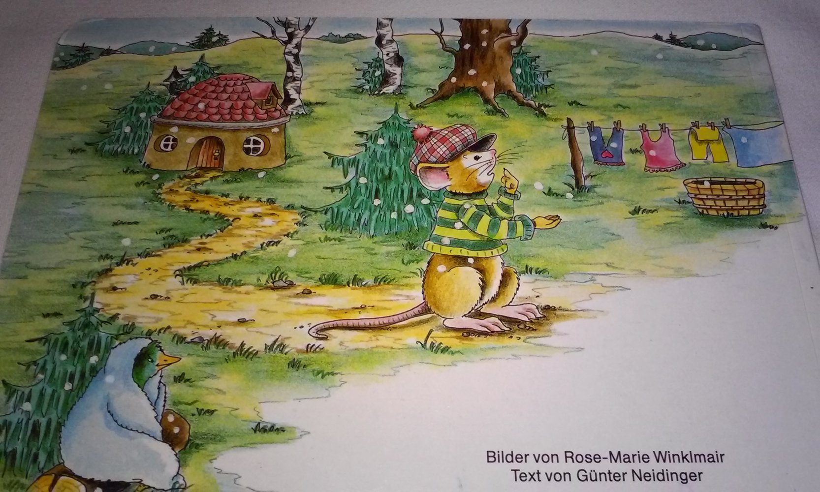 Als es Ostern schneite  Osterhasen Kinderbuch Pappbilderbuch