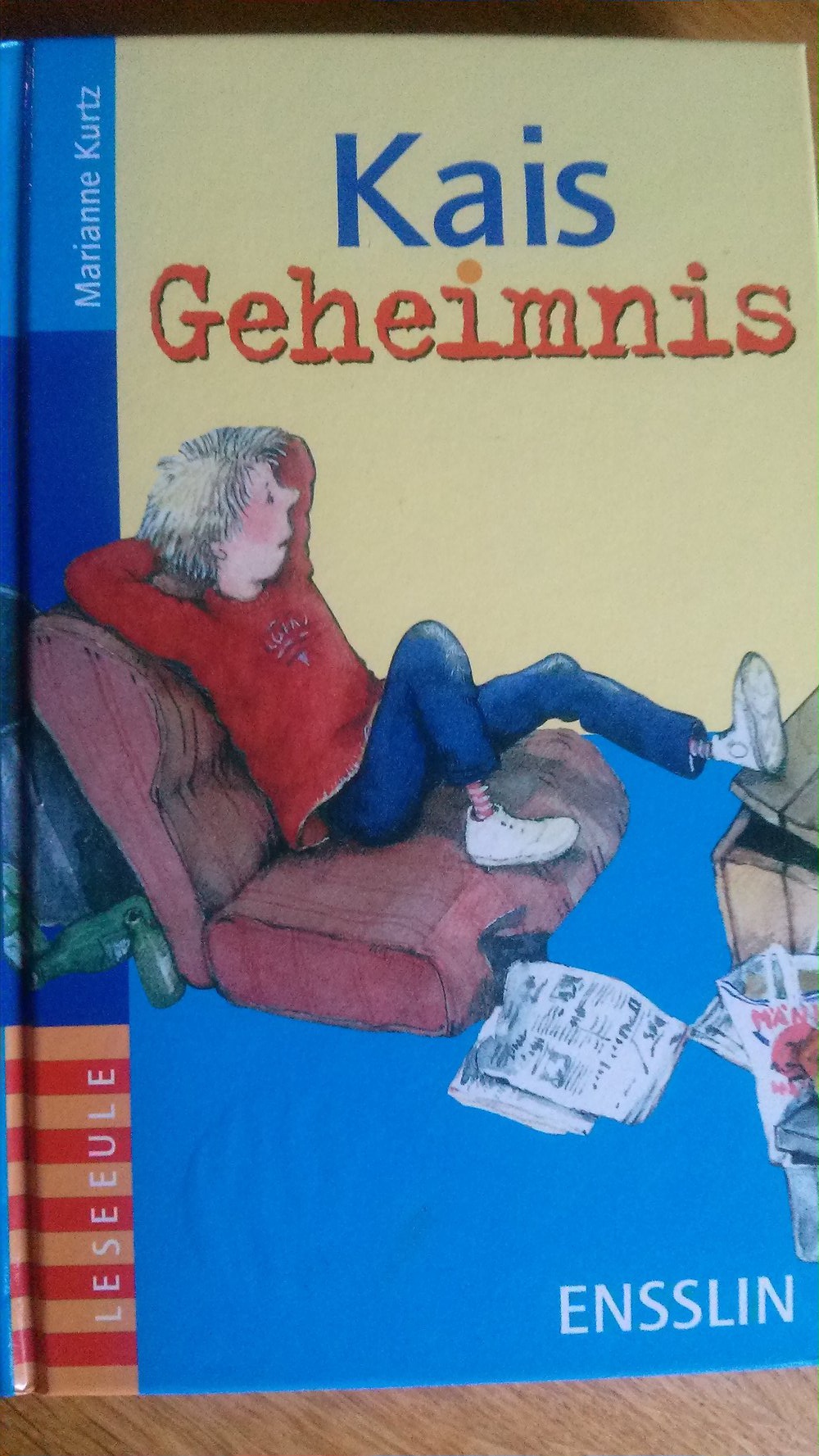 Buch Kais Geheimnis, Kinderbuch