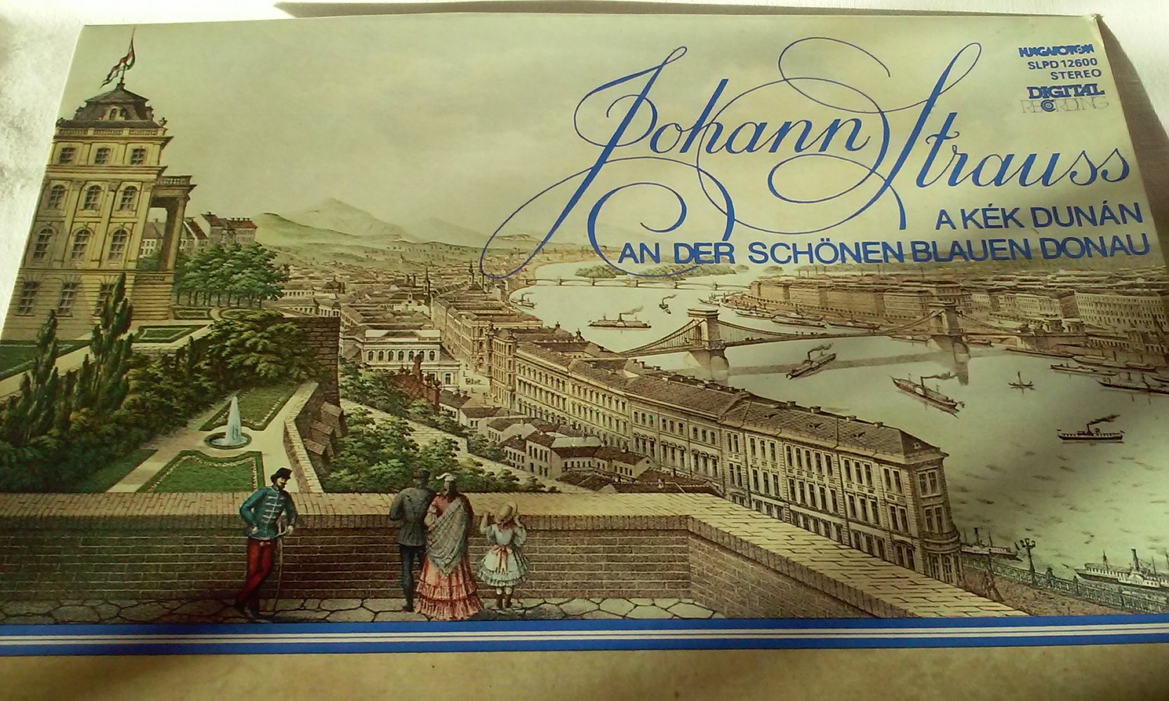 Johann (Snr. und Jnr.) & Josef Strauss  -An der schönen blauen Donau-  ungarische Nationalphilharmonie  vinyl/LP/Schallplatte Sammlerstück