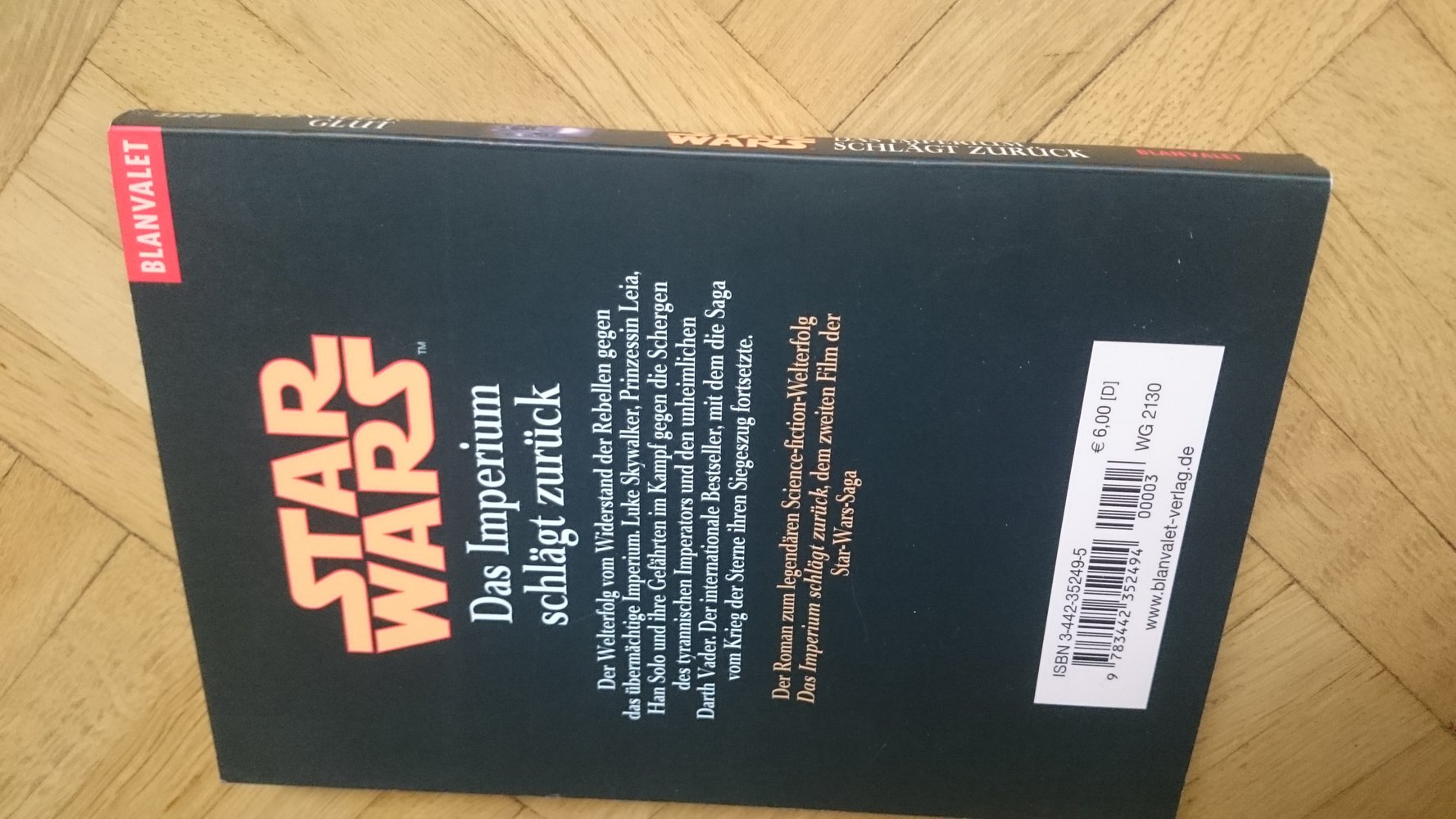 Star Wars Das Imperium schlägt zurück ISBN 3442352495
