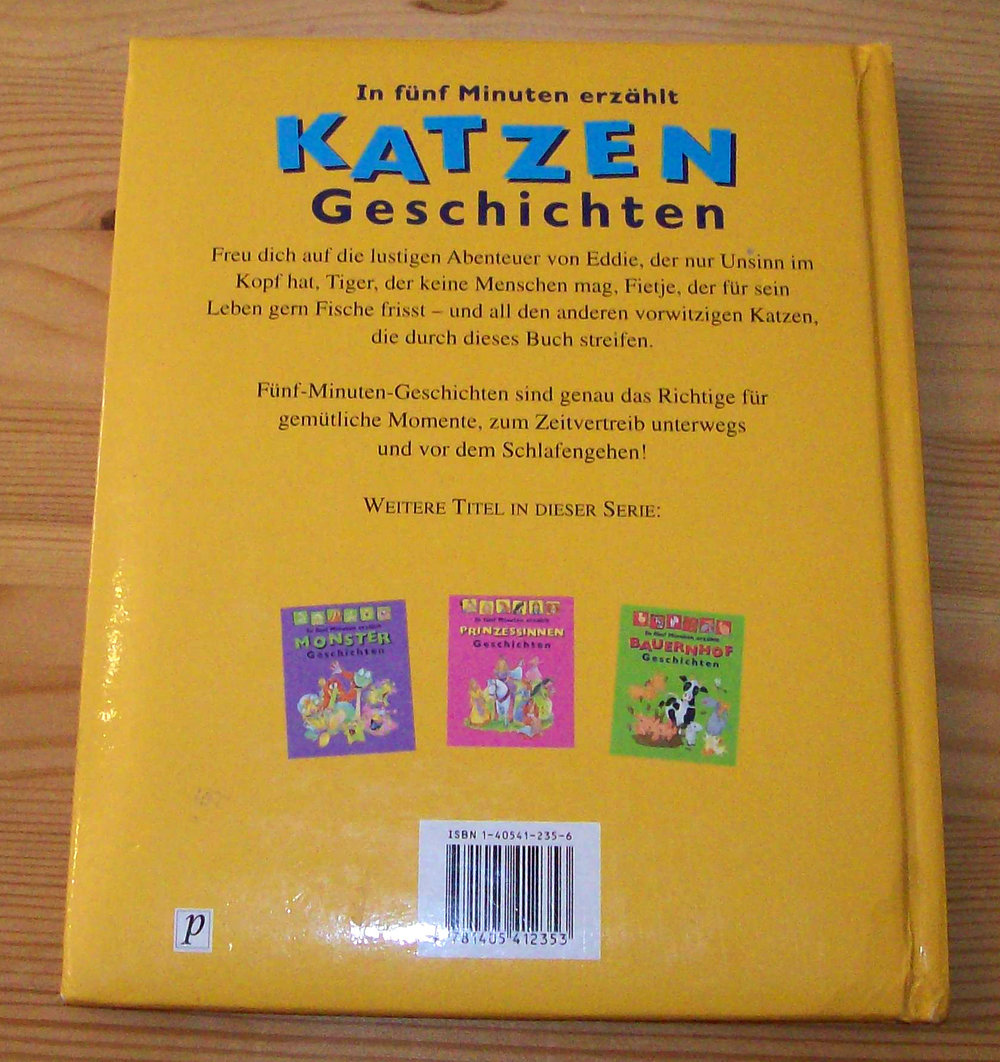 Katzen-Geschichten.: In fünf Minuten erzählt.