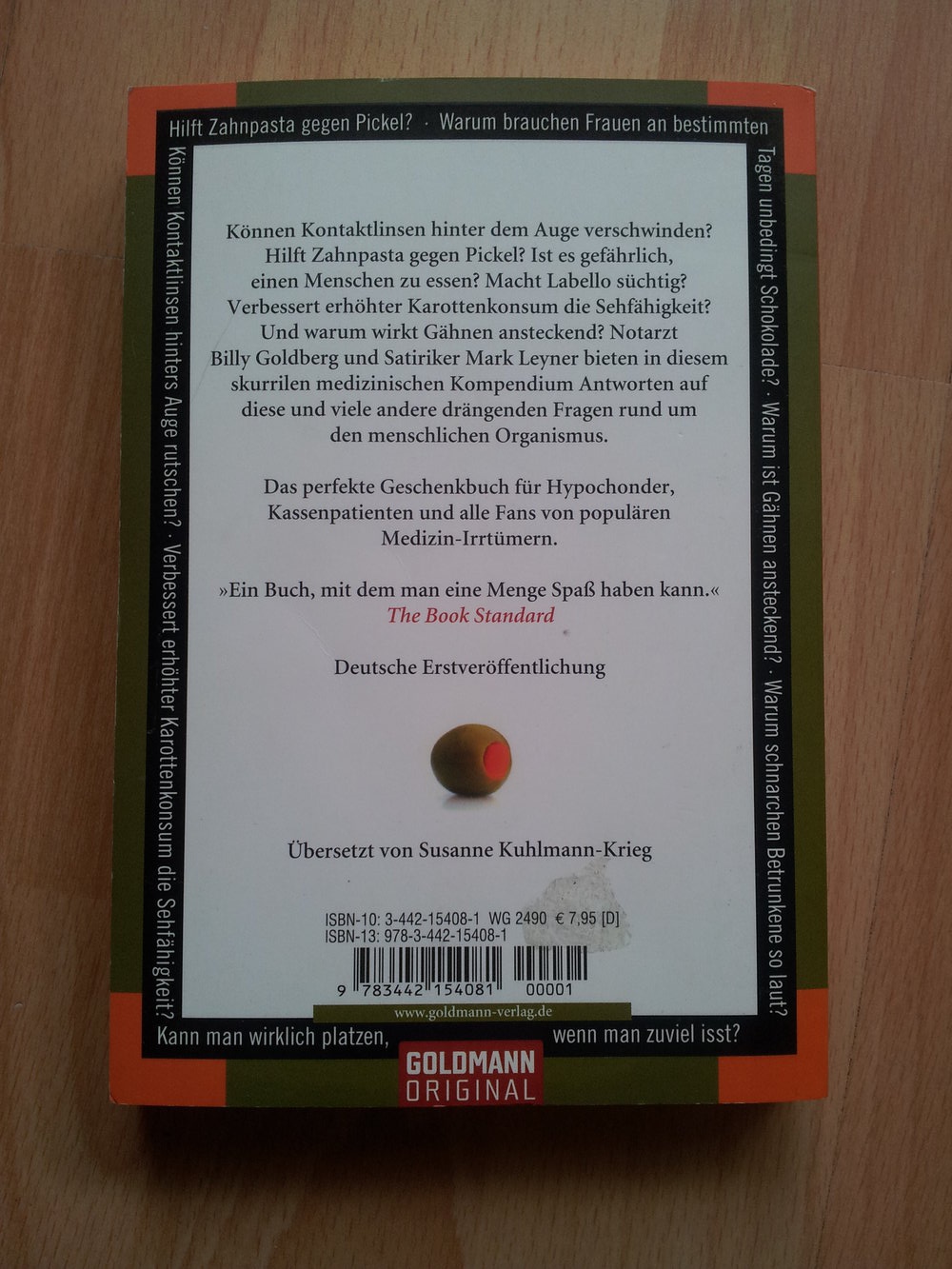 Warum haben Männer Brustwarzen? - Mark Leyner & Billy Goldberg