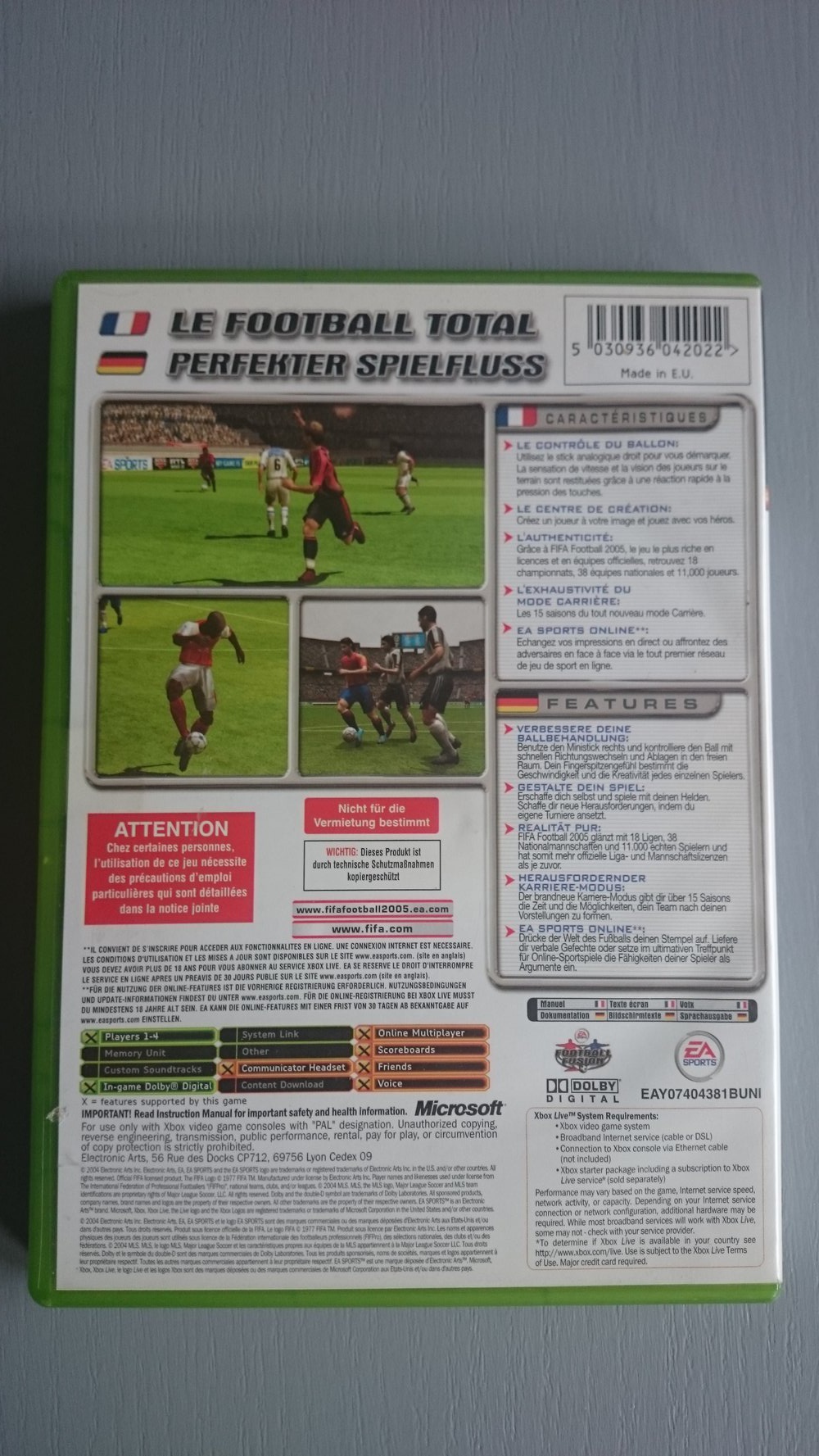 Fifa Football 2005 für Xbox