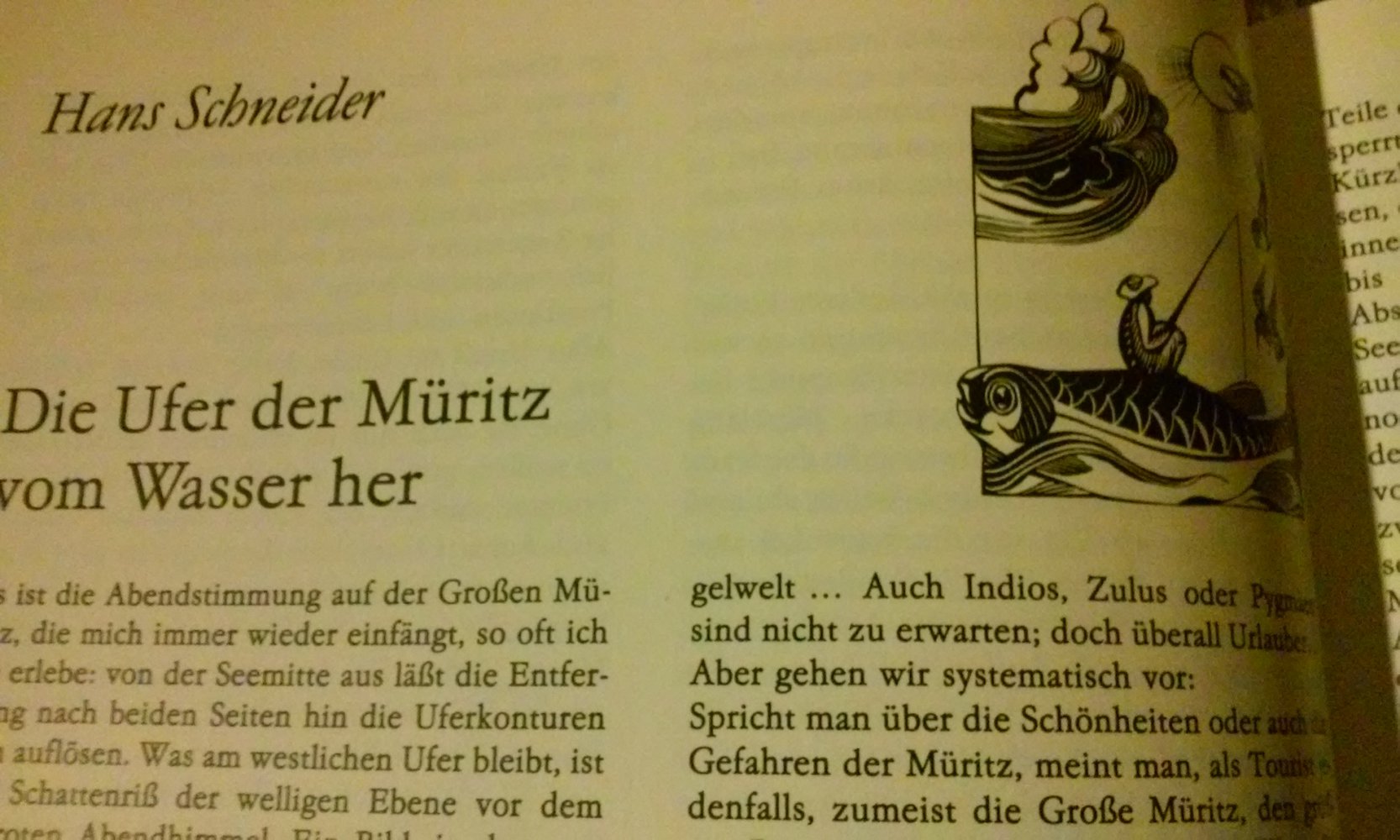 Mecklenburg ein Reise-ver-führer Buch/Bildband schw/weiß 1.Auflag Leineneinband Schutzumschlag