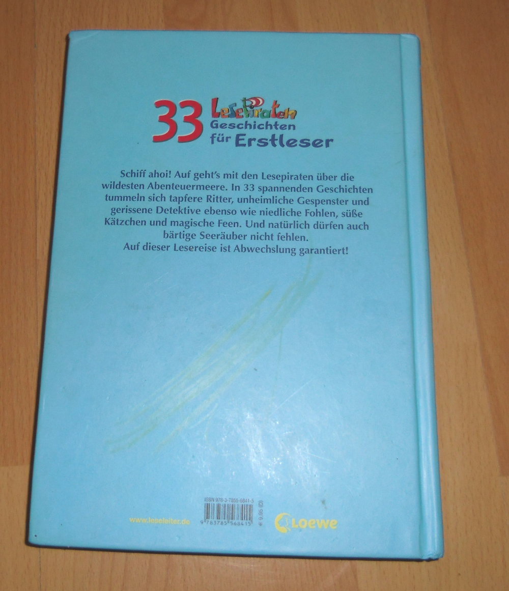 33 Lesepiraten-Geschichten für Erstleser