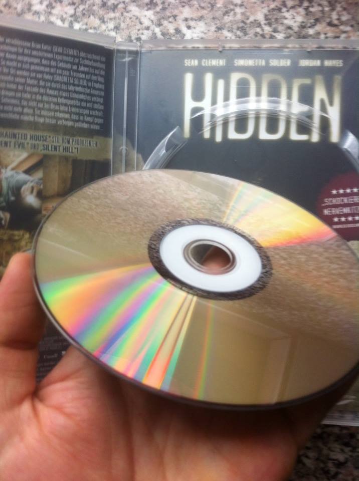 HIDDEN DVD horror von Antoine Thomas top Zustand!