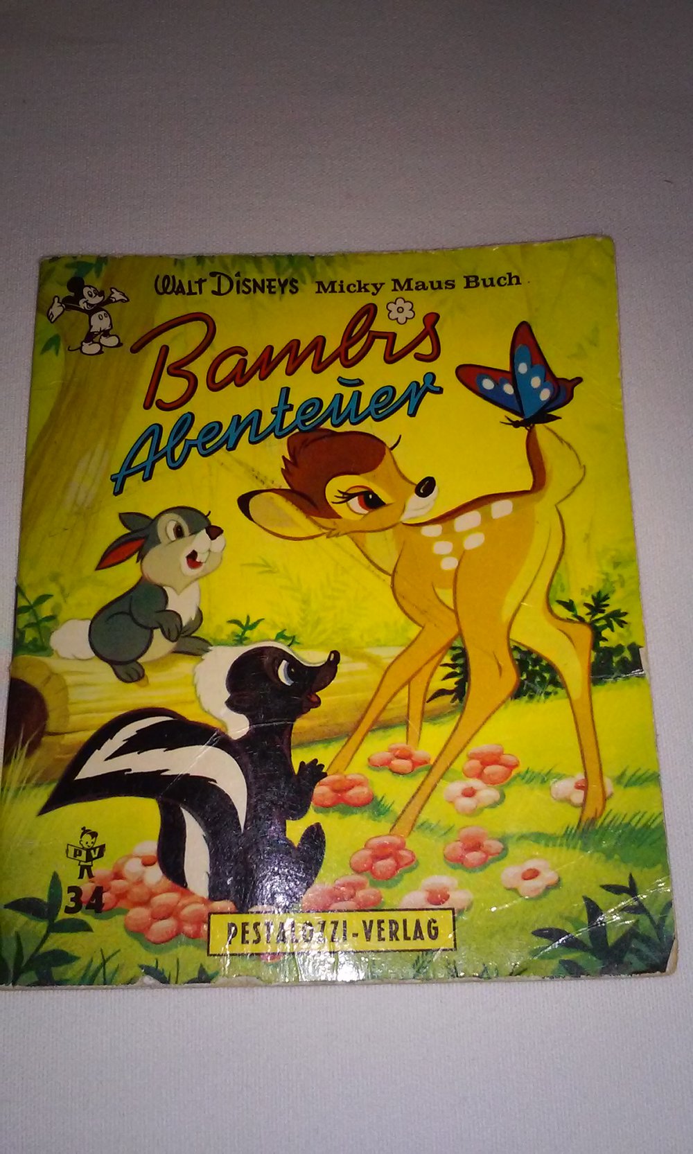 4 antike Walt Disney Hefte Nr.1 Tom/Jerry Rarität Sammlerstücke