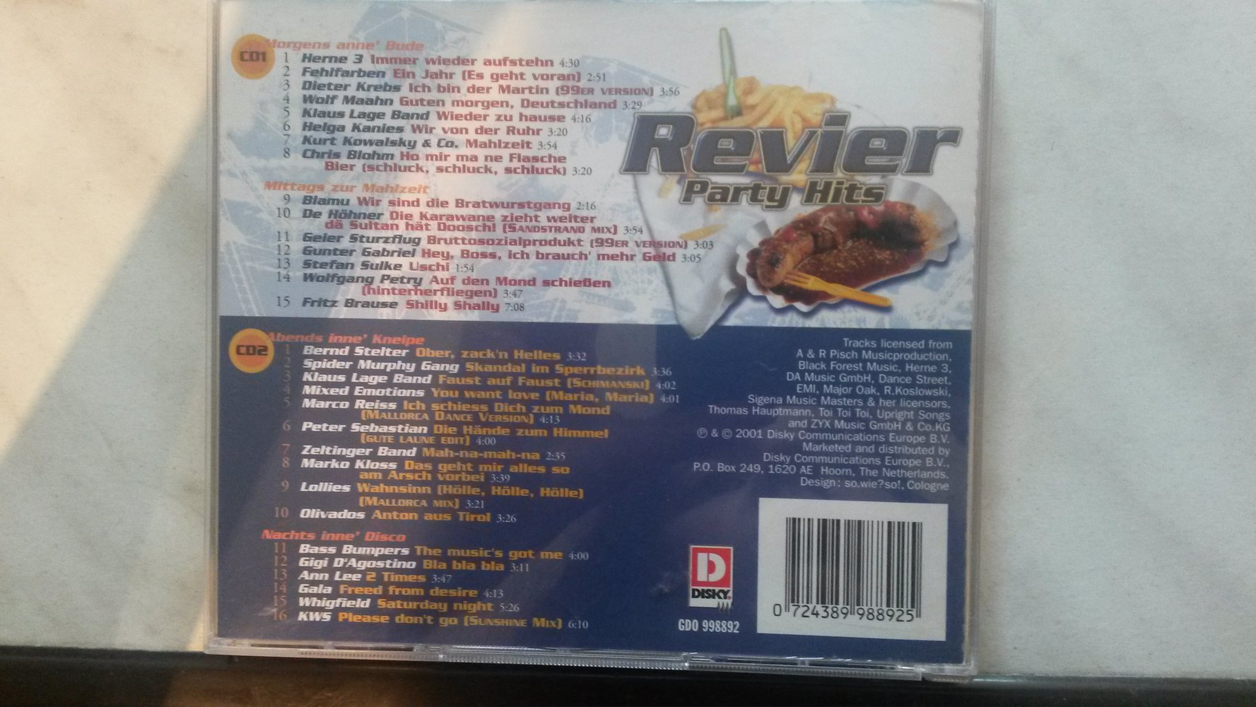 Revier Party Hits (CD)