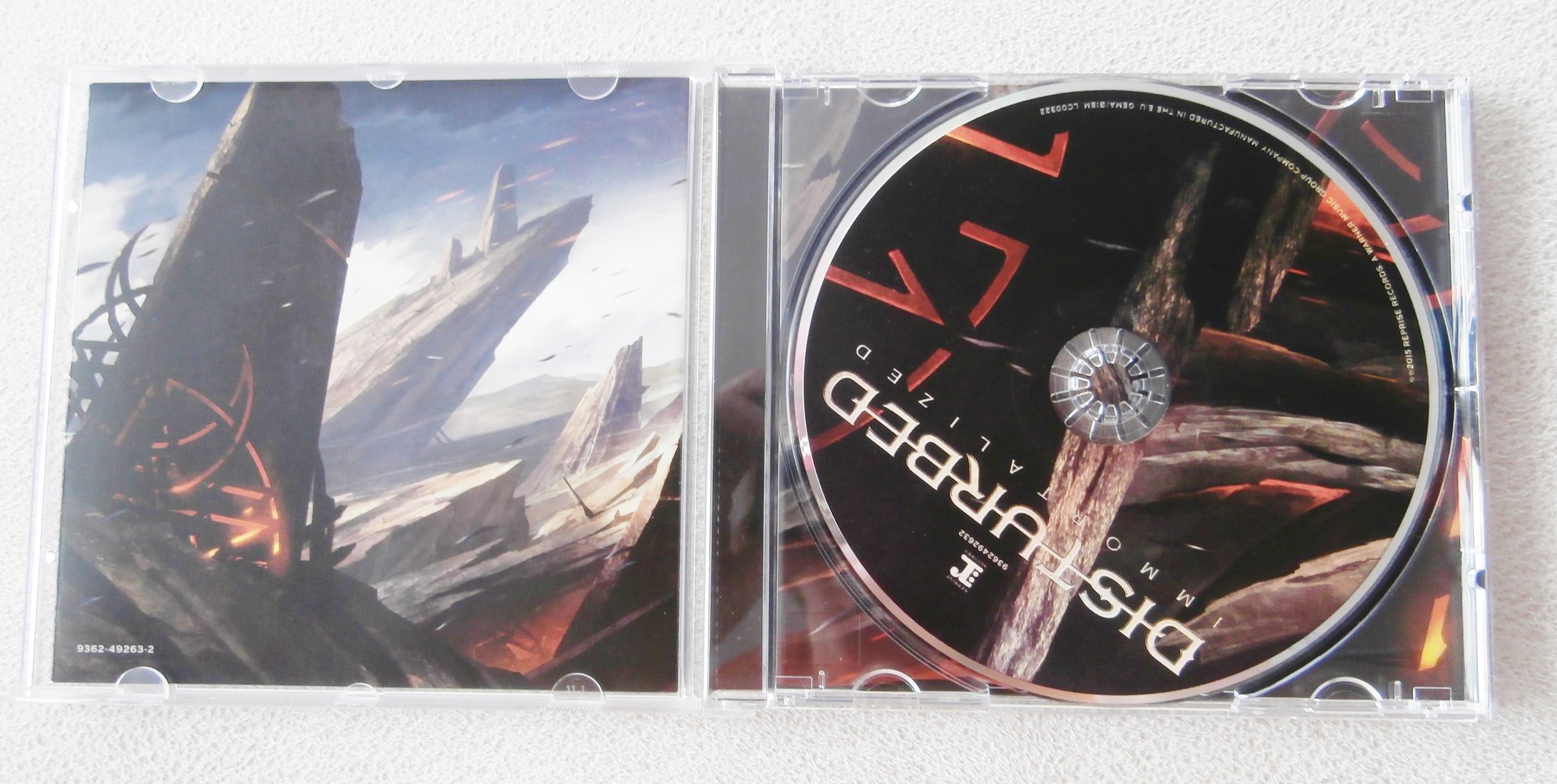 CD DISTRURBED IMMORTALIZED 