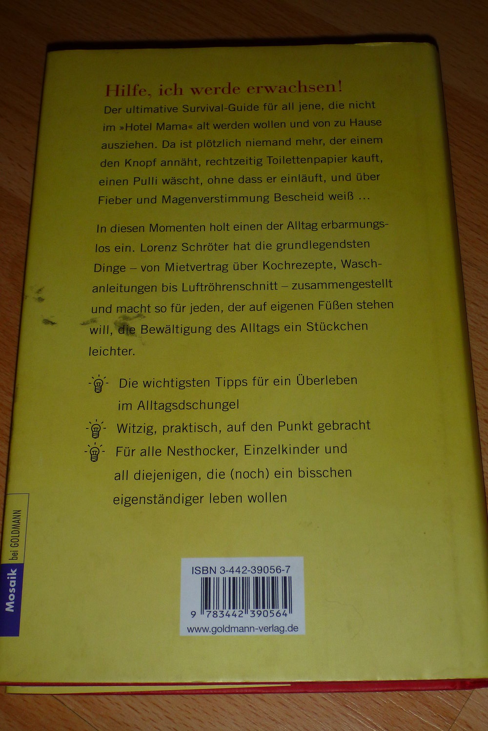 Buch: Basics for Beginners: Der kleine Katastrophenratgeber. Für alle, die endlich auf eigenen Füßen stehen
