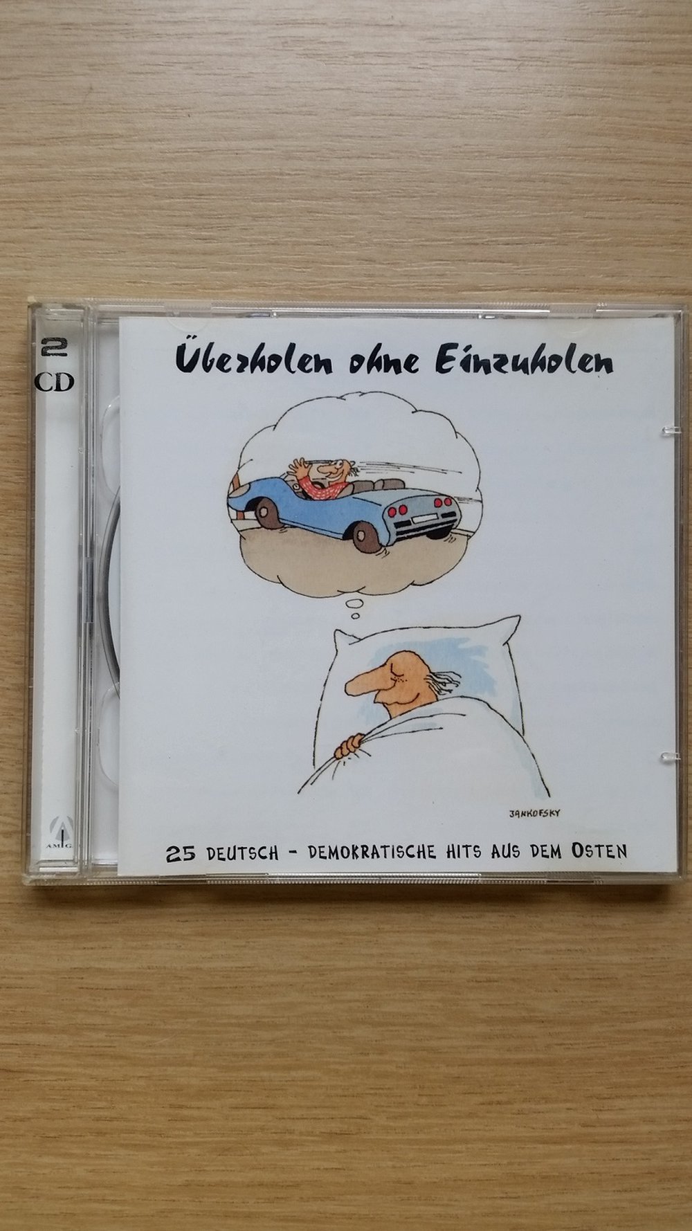 2 CDs Ostrock, Überholen ohne Einzuholen