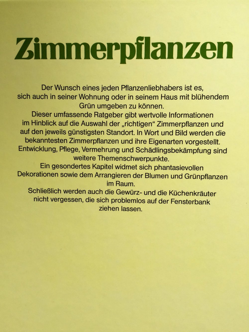 Zimmer Pflanzen Alles über Arten und Pflege 