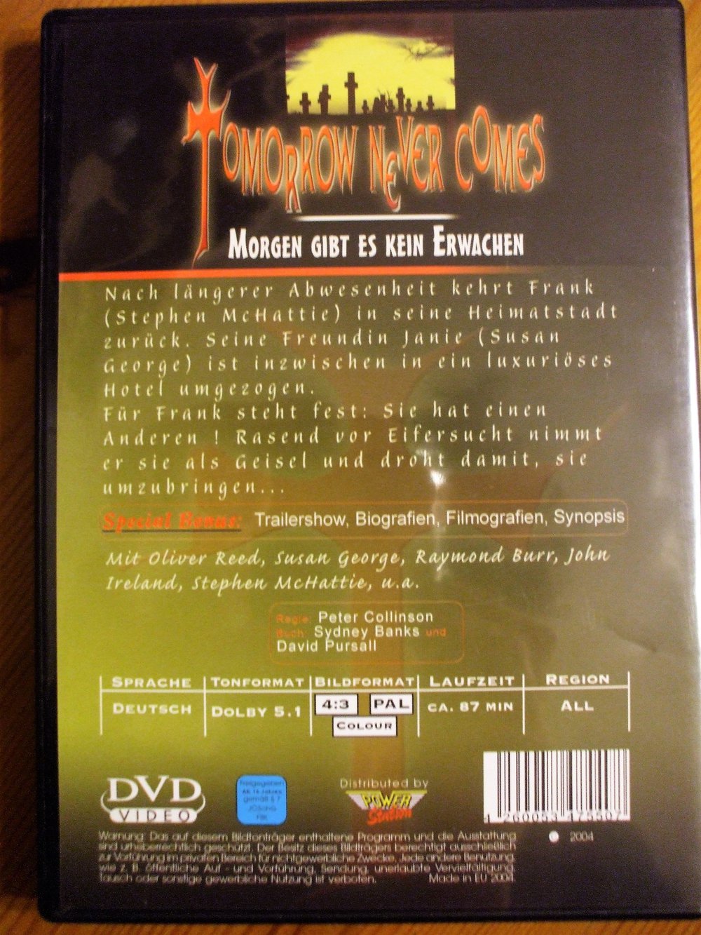 Tomorrow Never Comes - Morgen gibt es kein Erwachen