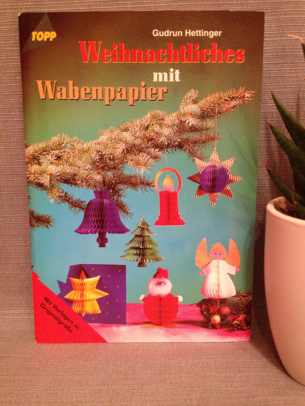Weihnachtliches mit Wabenpapier