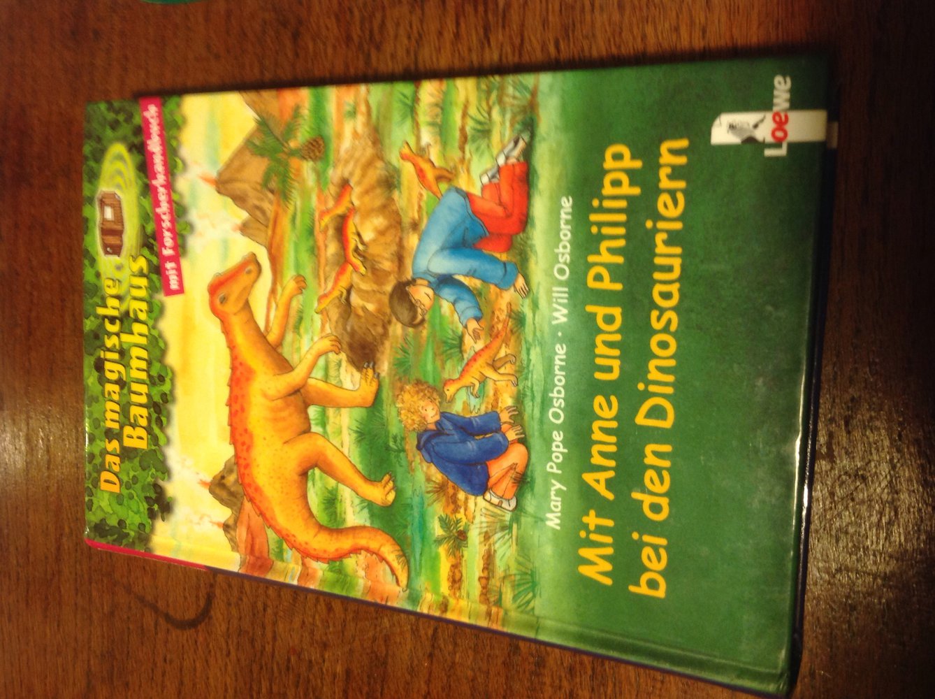 Mit Anne und Philipp bei den dinosauriern