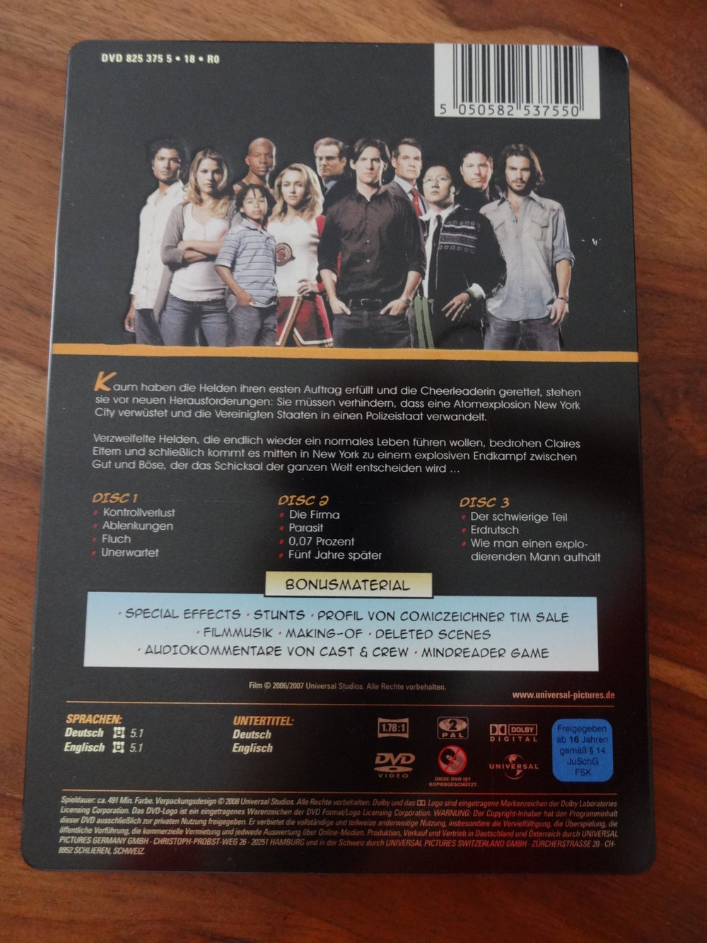 Heroes Staffel 1.2 DVD Box