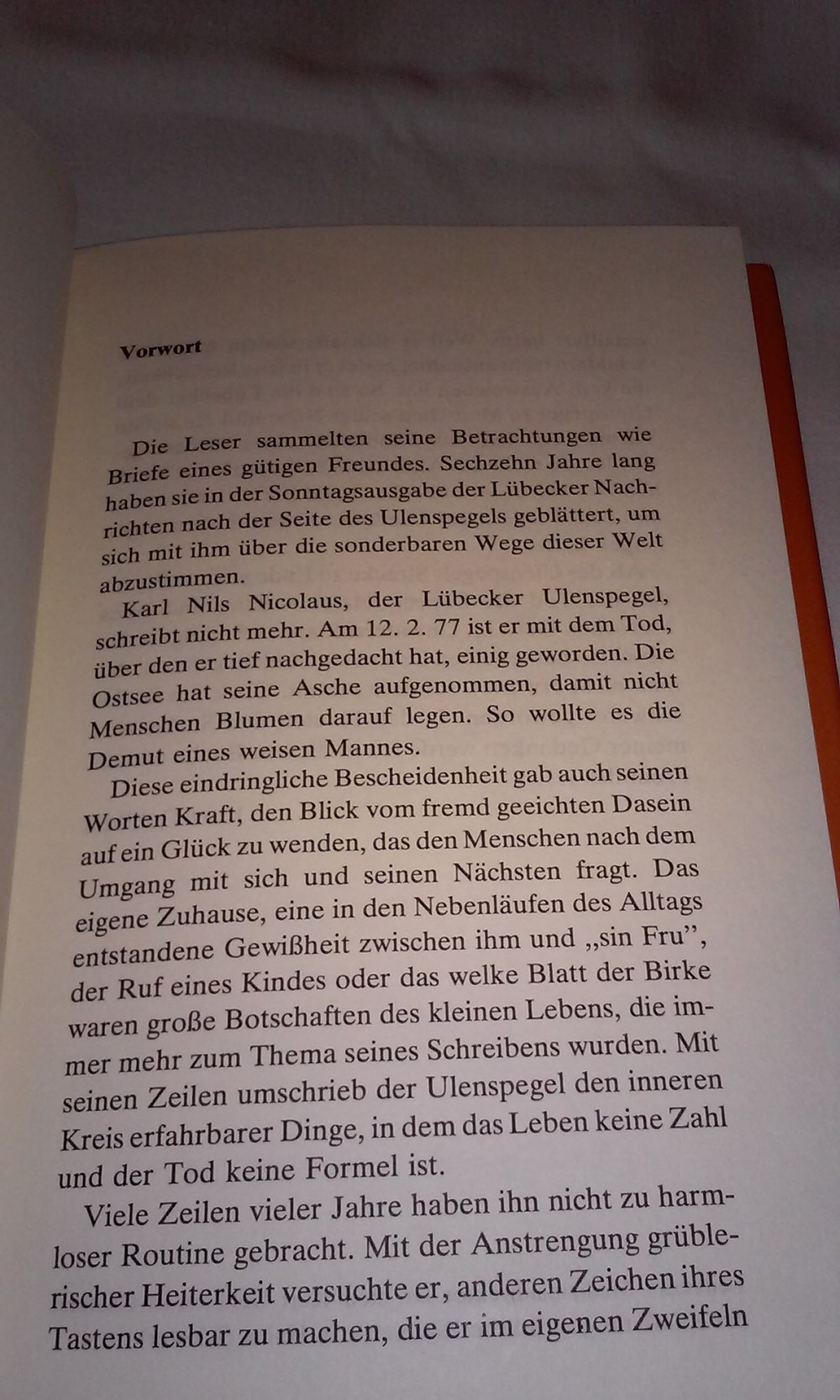 Unterwegs Karl N. Nicolaus Lübecker Ulenspegel   Sammlerstück Geschenktipp