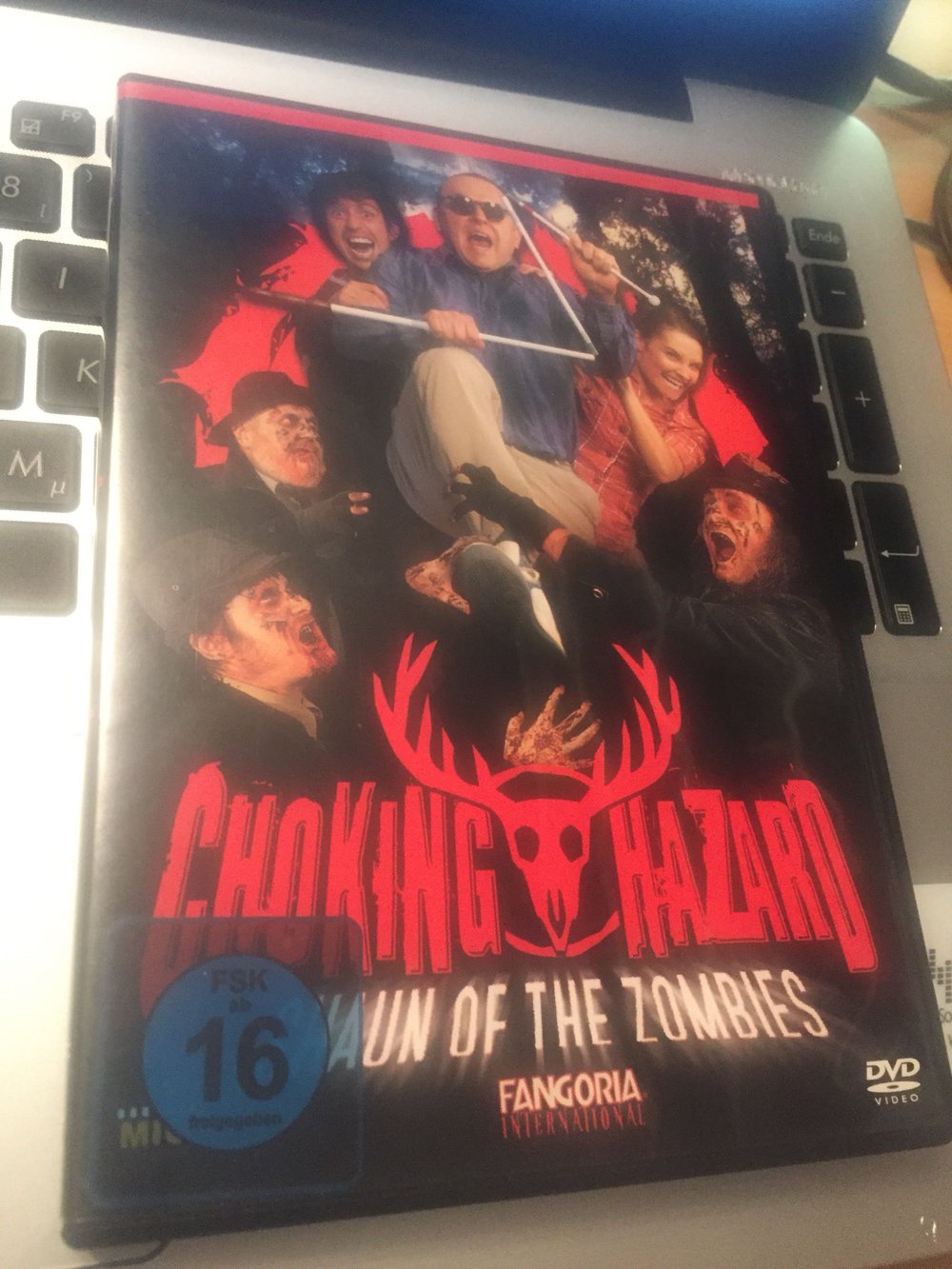 Choking Hazard - Shaun of the zombies * DVD * Horror Komödie 