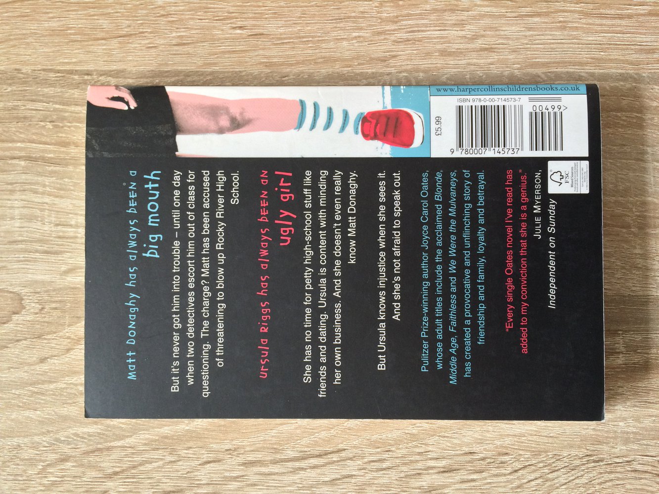 Big Mouth & Ugly Girl, Know who your friends are? - Joyce Carol Oates