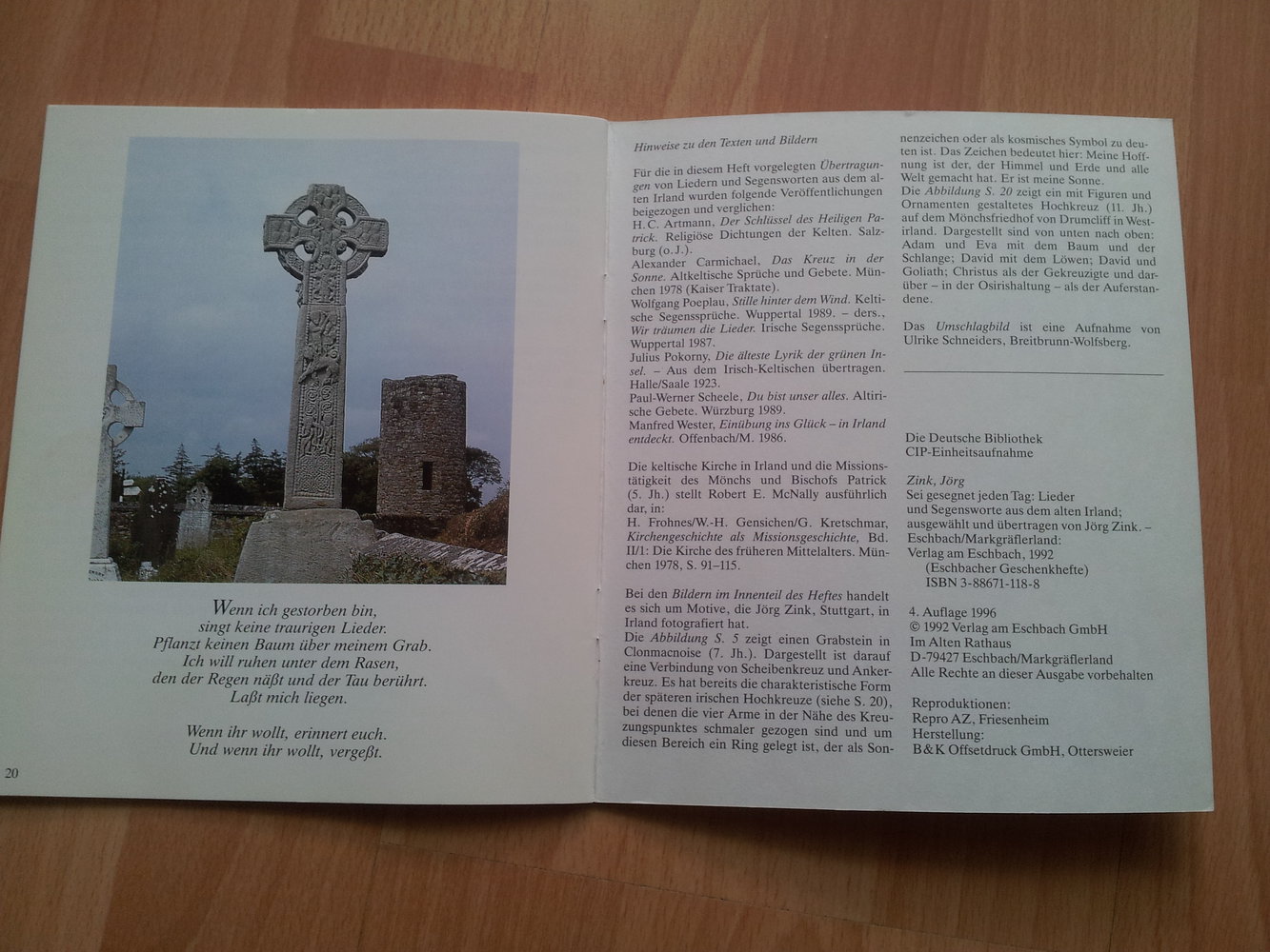 Sei gesegnet jeden Tag - Lieder und Segensworte aus dem alten Irland