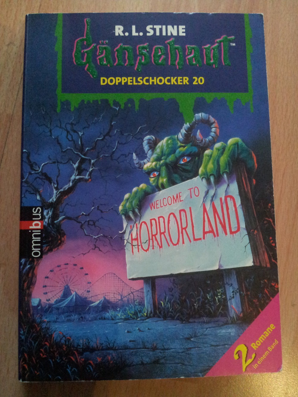 Gänsehaut - Doppelschocker 20 - R.L. Stine- 2in1 Taschenbuch