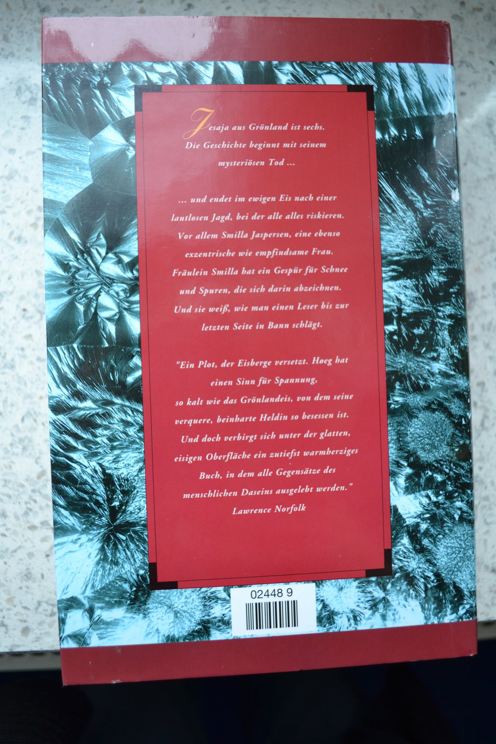 Fräulein Smillas Gespür für Schnee